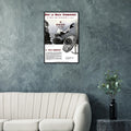 Avec La Rolex Submariner Vintage Poster Ad
