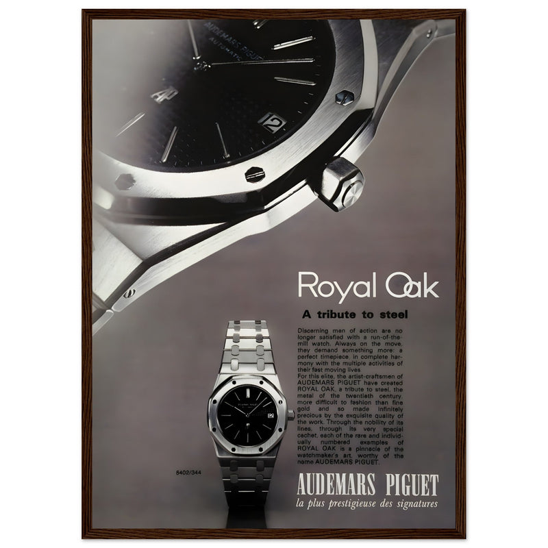 Audemars Piguet Royal Oak Vintage Poster Ad
