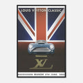 Louis Vuitton Classic Car Show Vintage Poster Ad