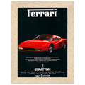 Ferrari Stratton Vintage Poster Ad