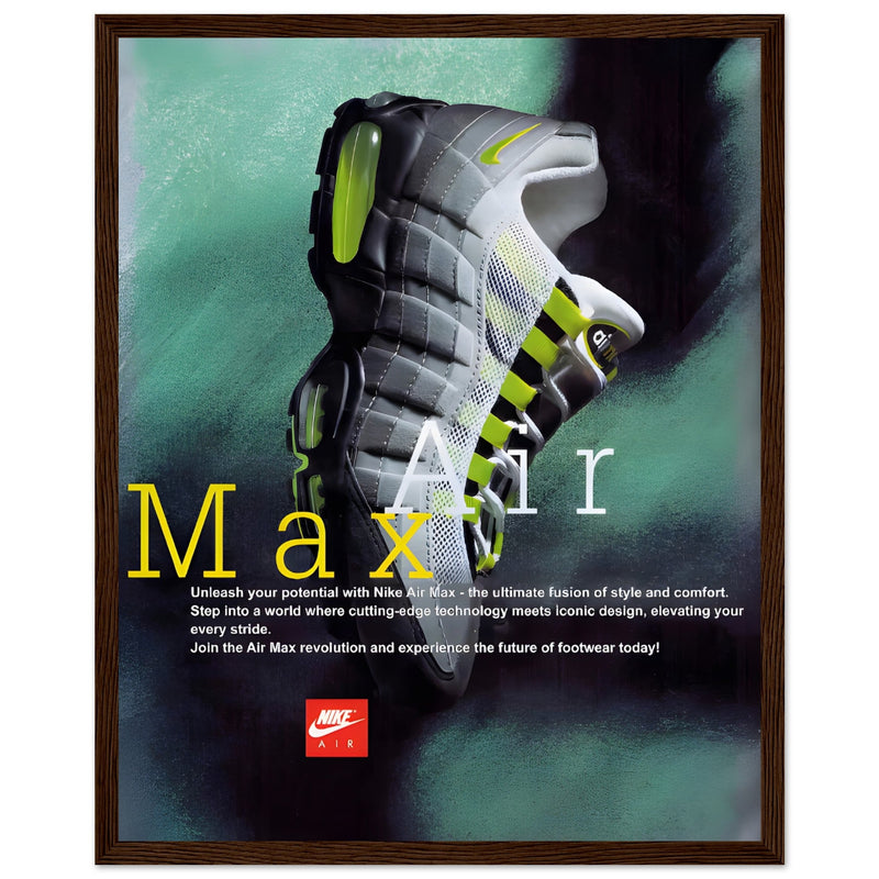 Nike Air Max Vintage Poster Ad