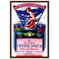 Rolex Amphibious Oyster Vintage Poster
