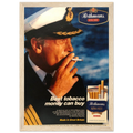 Rothmans King Size Best Tobacco Money Can Buy Vintage Poster Ad