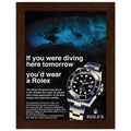 Rolex Oyster Perpetual Vintage Poster - Premium Matte