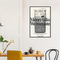 Wall Street Journal 1988 Vintage Poster Ad