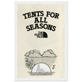 The North Face All Season Vintage Poster