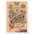 Louis Vuitton London Paris Vintage Poster Ad