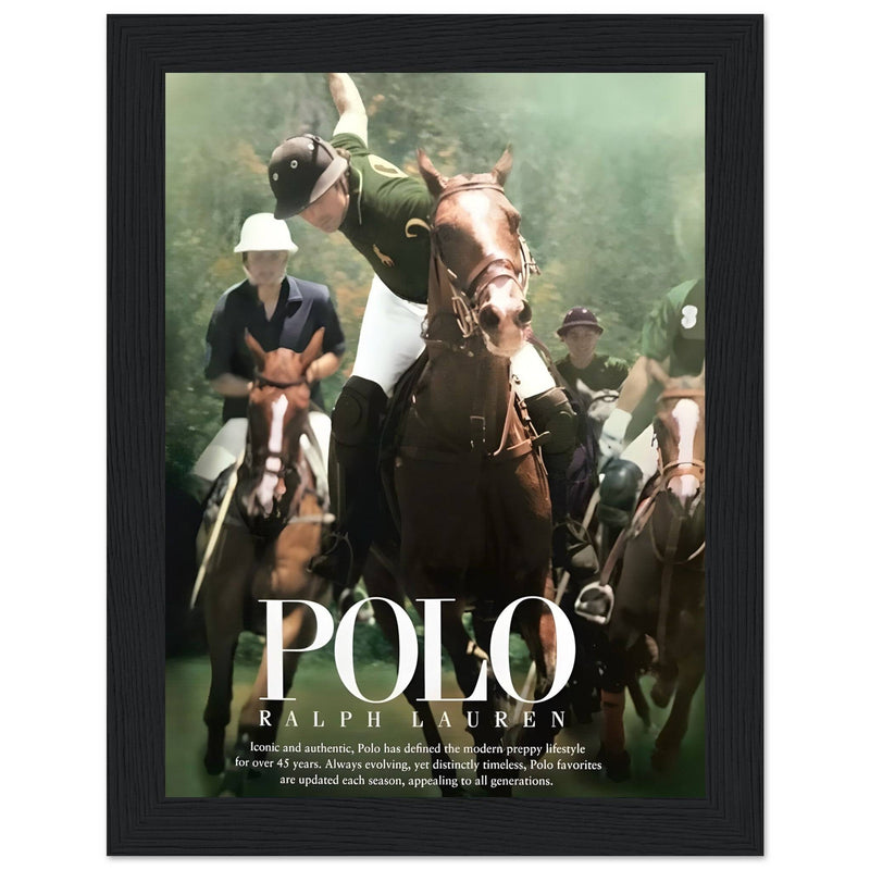 Polo Ralph Lauren Iconic Vintage Poster