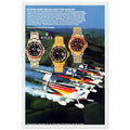 Rolex GMT Master Vintage Poster Ad