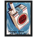 Lucky Strike Vintage Poster - Happy Days