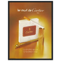 Cartier Luxury Mild Cigarettes Vintage Poster Ad