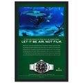 Rolex Submariner Vintage Poster Ad