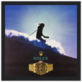 Rolex Skiing Vintage Poster Ad