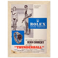 Rolex Sean Connery Vintage Poster Ad