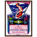 Rolex Amphibious Oyster Vintage Poster