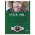 Rolex Explorer Vintage Poster Ad