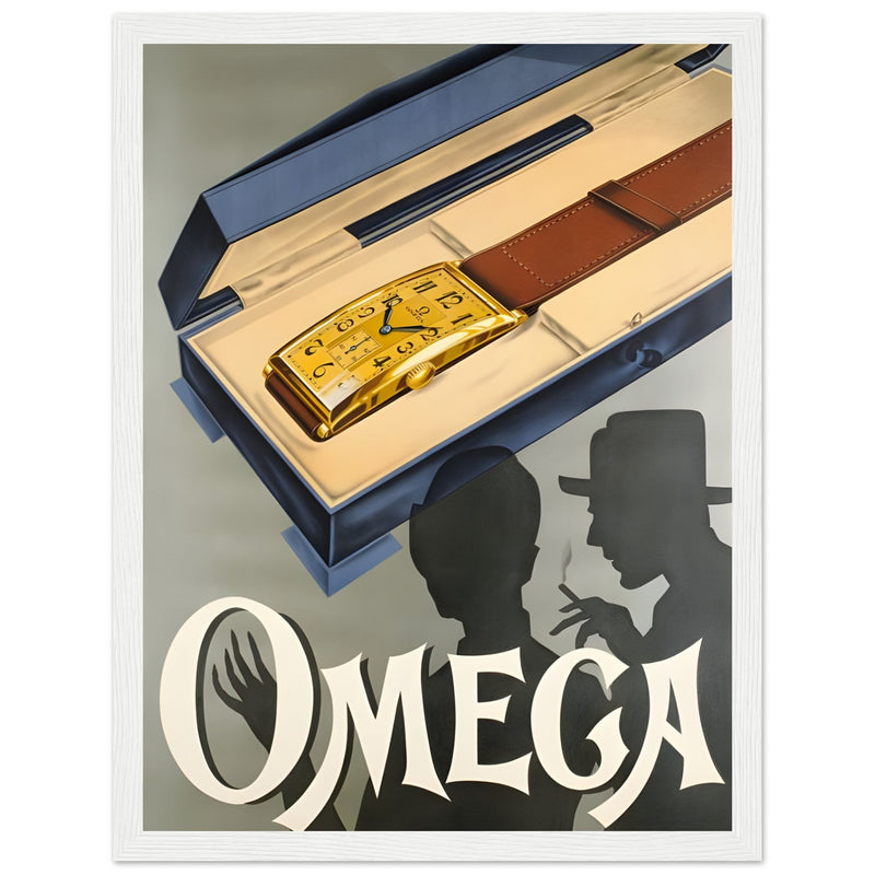 Omega Vintage Poster Ad