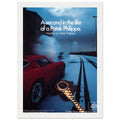 Patek Philippe A Second In the Life Vintage Poster Ad