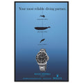 Rolex Deepsea Vintage Poster Ad