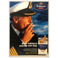 Rothmans King Size Best Tobacco Money Can Buy Vintage Poster Ad