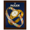 Rolex Advertising Golden Age Oyster Perpetual Vintage Poster