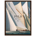 Polo Ralph Lauren Vintage Ad Poster - Polo Blue