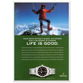 Rolex Life is Good Vintage Poster Ad