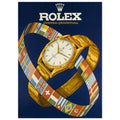 Rolex Advertising Golden Age Oyster Perpetual Vintage Poster