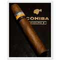 Cohiba Maduro 5 Vintage Cigar Poster