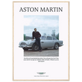 Aston Martin Vintage Poster Ad - 1964 James Bond Goldfinger