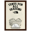 The North Face All Season Vintage Poster