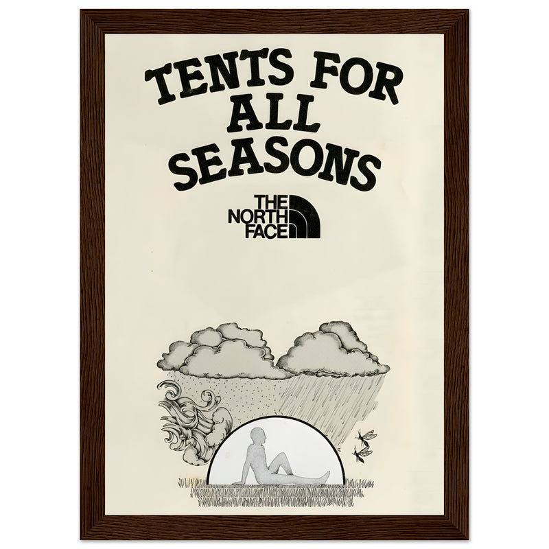 The North Face All Season Vintage Poster