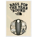 The North Face Sleeping Bags Vintage Poster