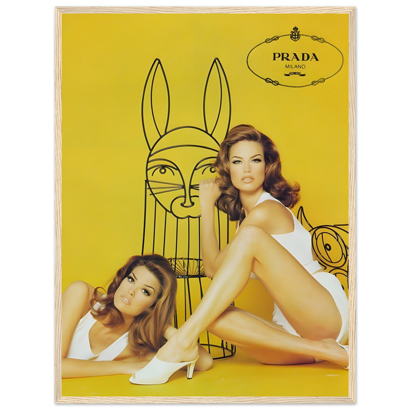 Prada Vintage Poster Ad