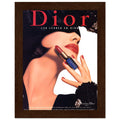Christian Dior Woman Vintage Poster Ad