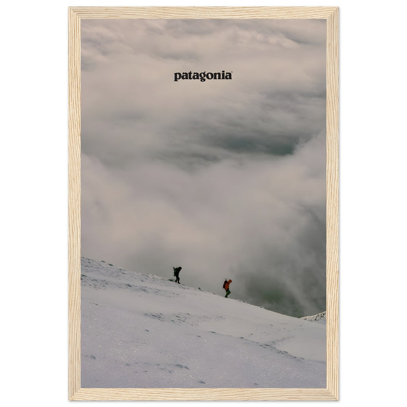 Patagonia Mountain Toppers Vintage Poster Ad