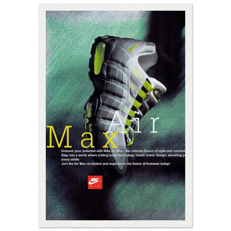 Nike Air Max Vintage Poster Ad