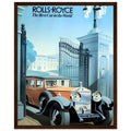 Rolls-Royce Best Car In The World Vintage Poster Ad