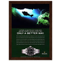 Rolex A Better Way Vintage Poster Ad
