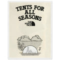 The North Face All Season Vintage Poster