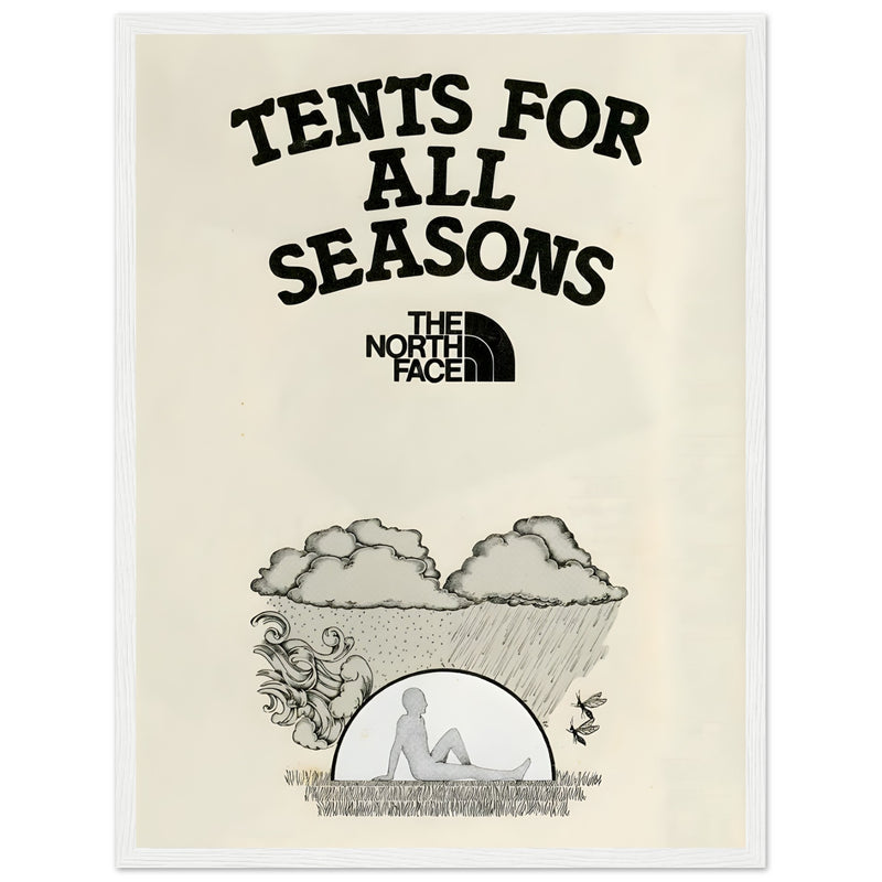 The North Face All Season Vintage Poster
