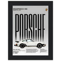 Porsche 930 Turbo 1975 Vintage Poster Ad