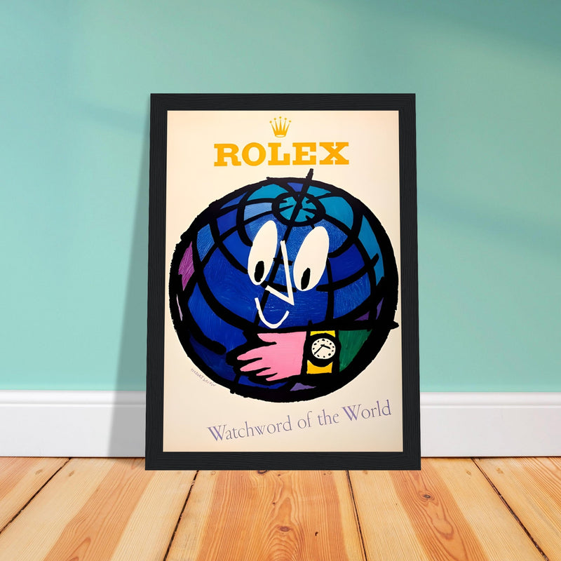 Rolex Watchword of the World Vintage Poster Ad
