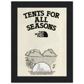 The North Face All Season Vintage Poster