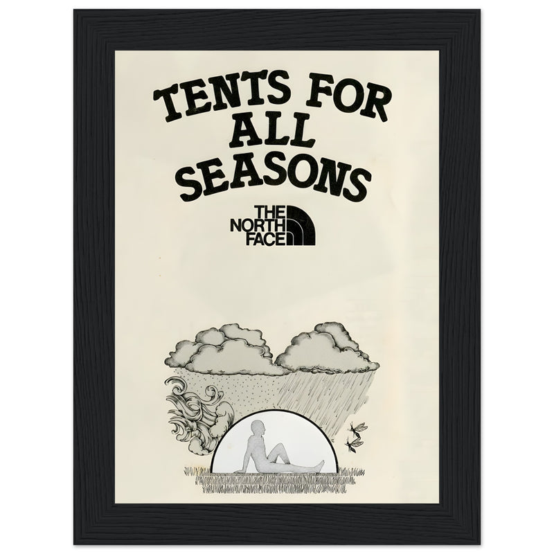 The North Face All Season Vintage Poster