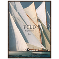 Polo Ralph Lauren Vintage Ad Poster - Polo Blue