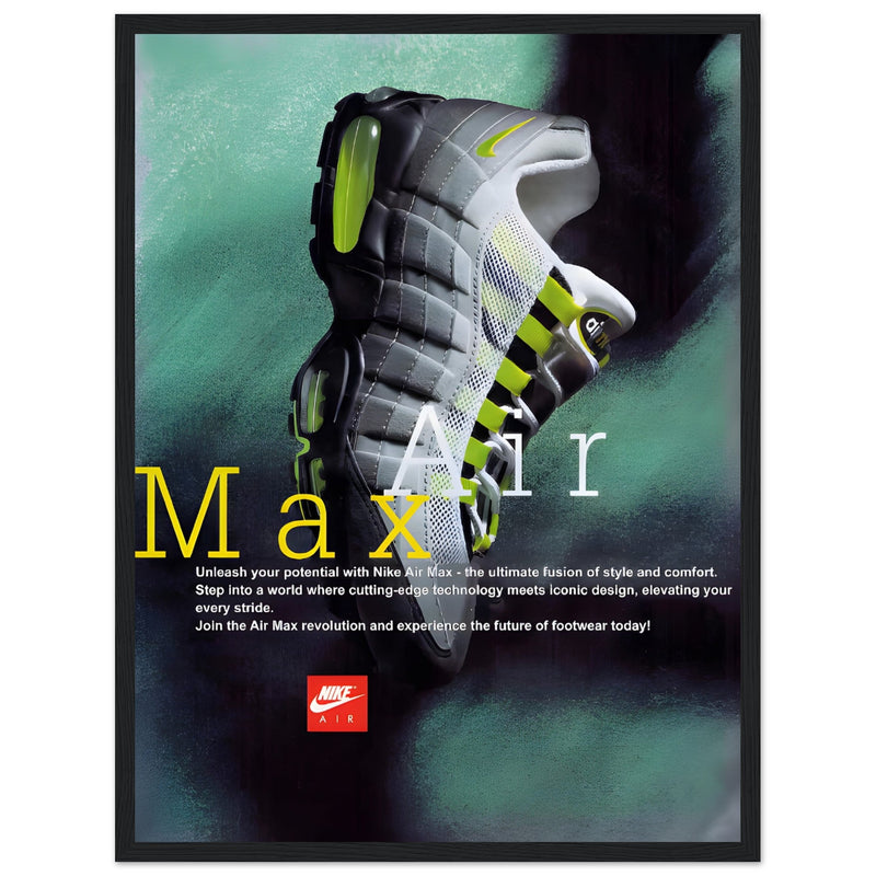 Nike Air Max Vintage Poster Ad