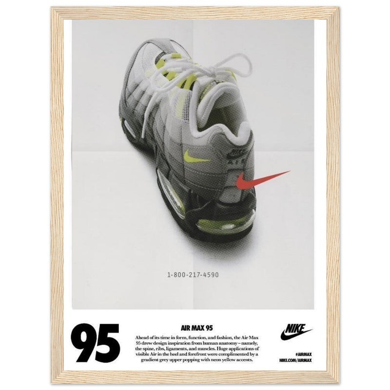 Nike Air Max 95 Vintage Poster Ad