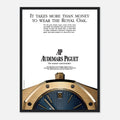 Audemars Piguet Master Watchmaker Vintage Poster Ad