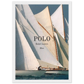 Polo Ralph Lauren Vintage Ad Poster - Polo Blue
